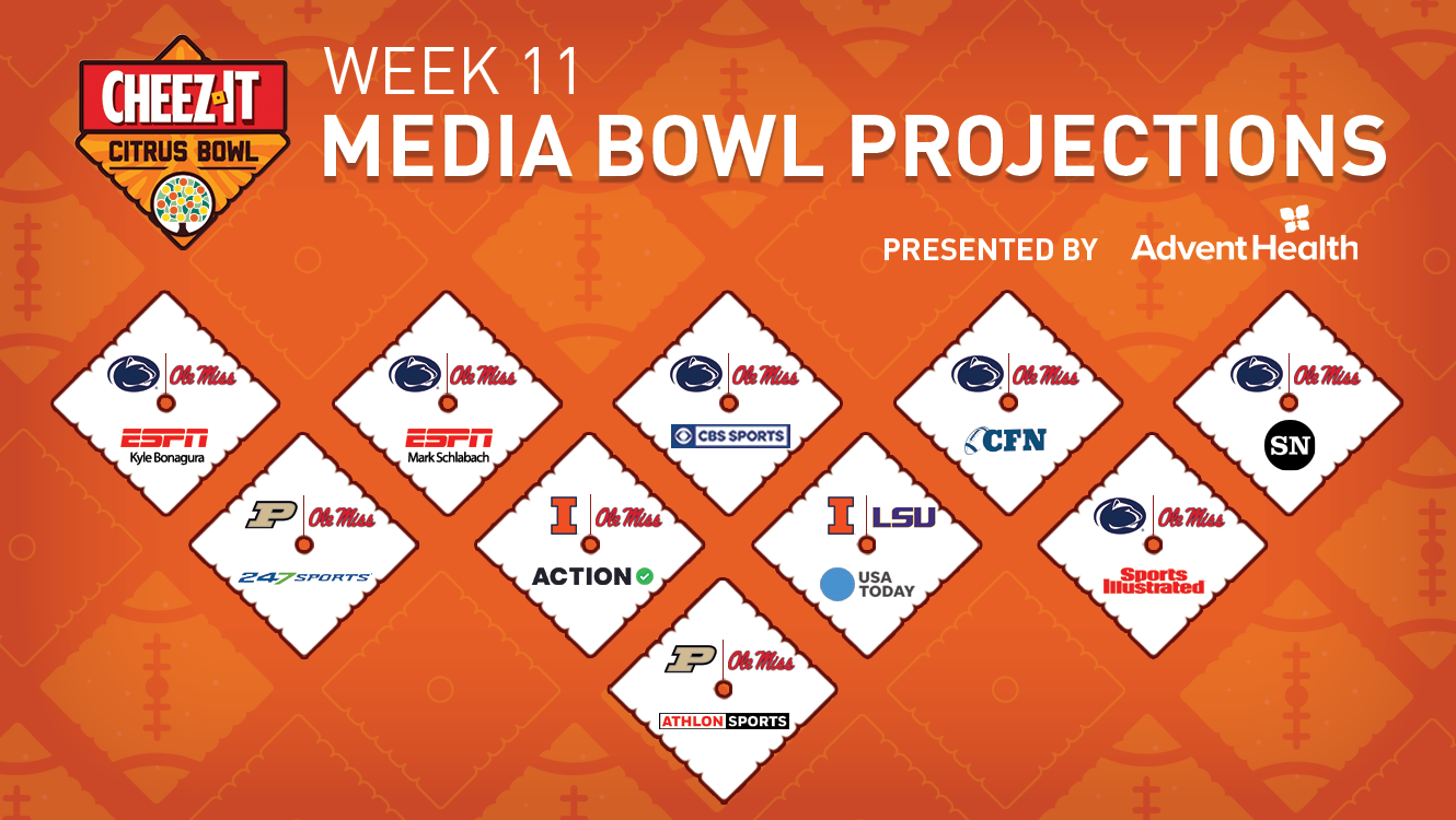 Bowl Projections CheezIt Citrus Bowl